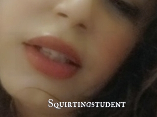 Squirtingstudent